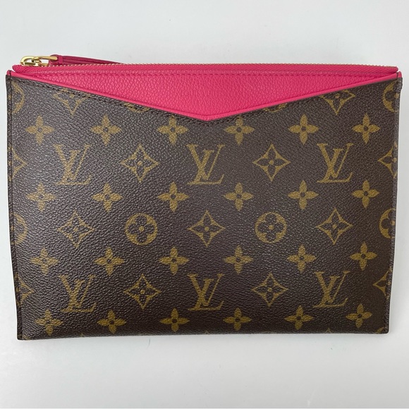 Louis Vuitton Pallas Wristlet Clutch Monogram Hot Pink - Picture 4 of 17